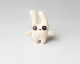 手工Rabbit白兔玩具