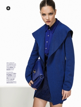 蓝色的夫人-Marie Claire玛丽・克莱尔巴西