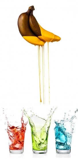 液体水花滴落溅起摄影