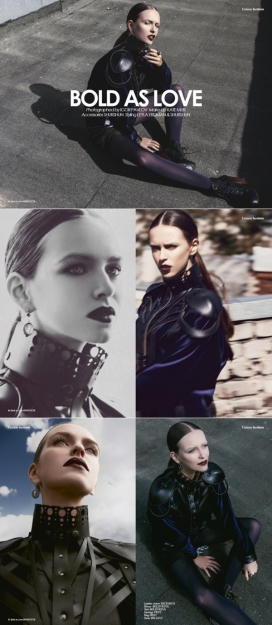 Institute杂志封面人像摄影