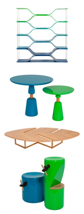 物神家具设计-灵感来自20世纪60年代巴西著名的艺术形式，如音乐，诗歌，戏剧，运动，设计等