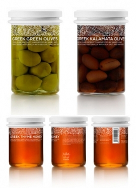 FoodWealth食品包装设计-希腊mousegraphics设计师作品，一个简单的设计语言