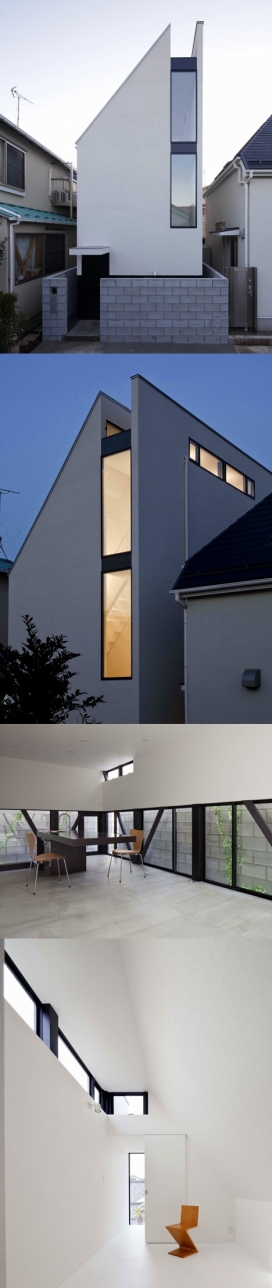 日本东京高混凝土砌块墙体ST房屋建筑