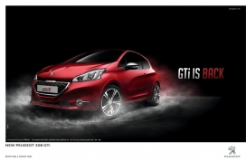 标致汽车平面广告设计