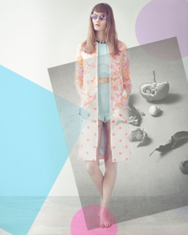 Rika杂志封面人像-粗糙的优雅之美