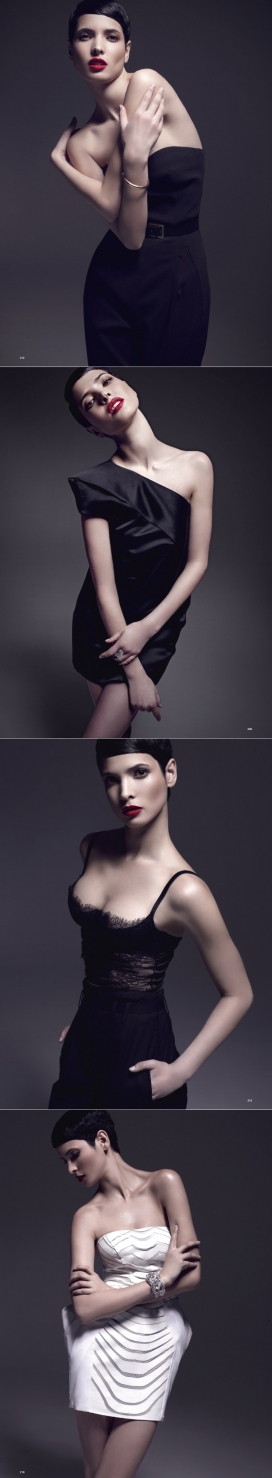 突尼斯美容-神圣芭莎Bazaar土耳其-红嘴唇和完美的华而不实的头巾