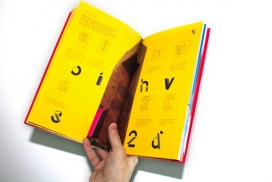 Light Display宣传册印刷字体