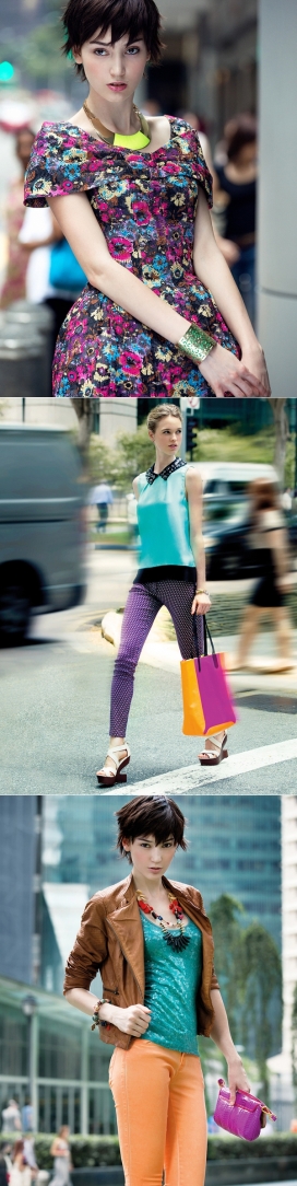 莱佛士城购物中心-购物女