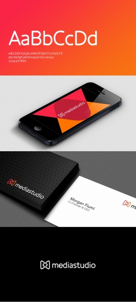 Mediastudio Identity品牌标志名片设计