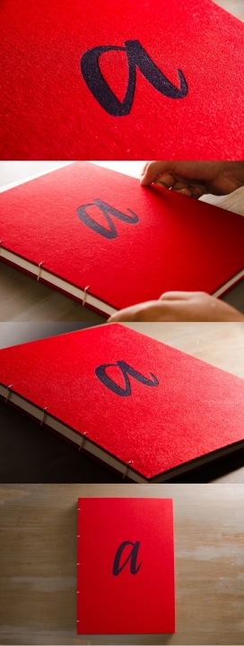 Abelina /书法字体宣传册设计