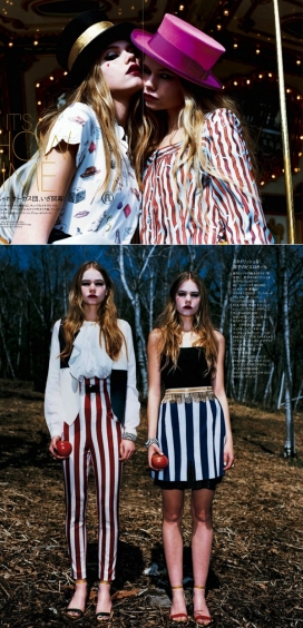 ELLE艾丽日本-姐妹树林行