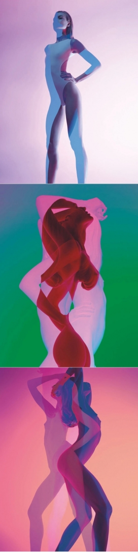 梦境-抽象风格的时尚人像视觉