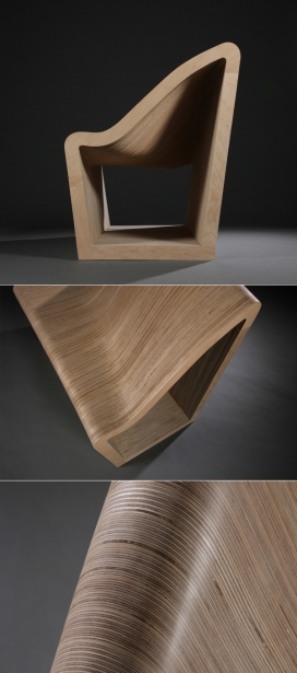 为旧金山探索馆打造的Bay Curves板凳