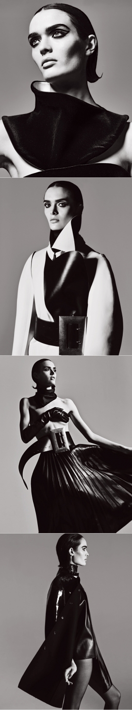 萨姆罗林-大牌黑白时装秀