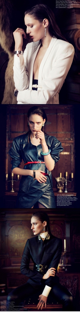 浪漫主义花式-钻石首饰人像