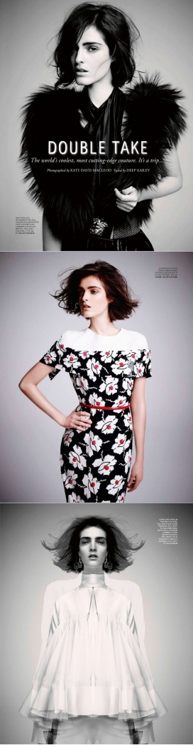 凯特・戴维斯-英国Tatler杂志封面人像