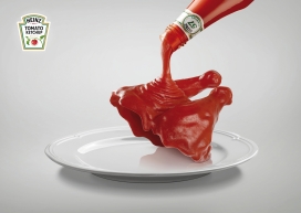 Heinz Ketchup亨氏番茄酱平面广告