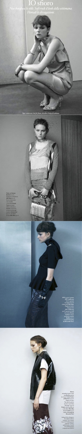 阿奈卡尼尔-冷静优雅时装秀-拥抱的感觉，轻松的结构