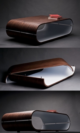 Flex Table茶几桌-简单的钢销