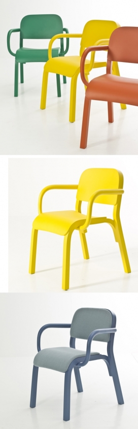 身材矮壮，稳健前瞻性卡通小象椅子-波兰Tomek Rygalik家居设计师作品