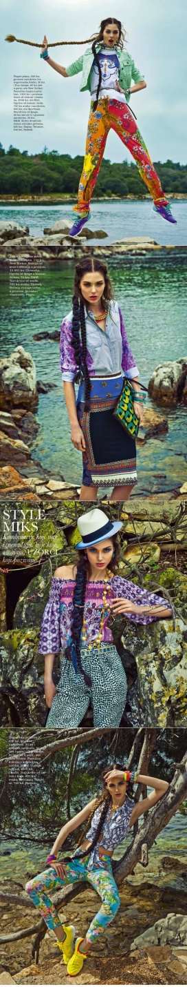 安娜・玛丽亚-ELLE克罗地亚-波西米亚别致时尚风