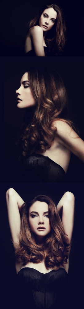 Solweig R. Lizlow时尚卷发大美女人像