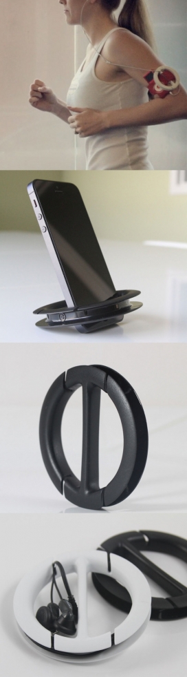 LLC智能手机耳机托盘支架