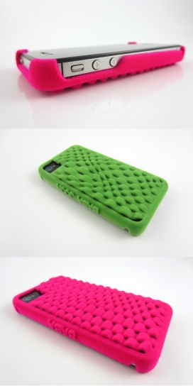 五彩天鹅绒iPhone手机套