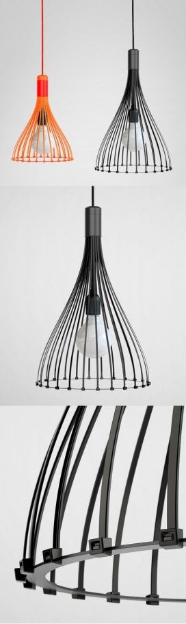 绑吊灯-伦敦Vitamin家居工作室作品-有点像搅蛋器