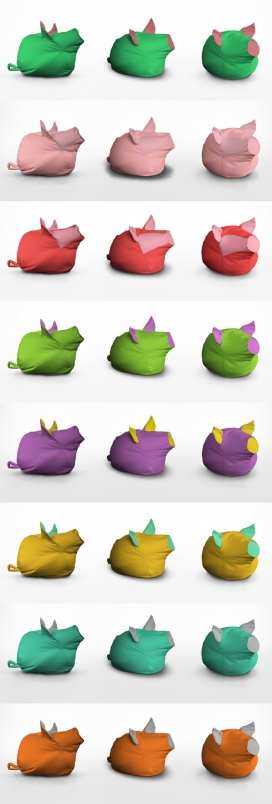 猪形状Rochty沙发套