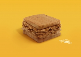 手工制作的美食，所以不要浪费你的时间-VIPS餐厅及零售平面广告