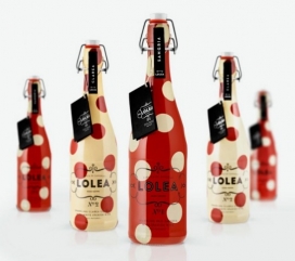 Lolea鸡尾酒-西班牙Estudio Versus包装设计师作品-Lolea满足最高期望的品质和风味，以及一个令人震惊新的设计
