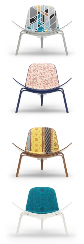 贝壳椅-于1963年设计，椅子从来没有真正投入生产，直到20世纪90年代