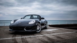 porsche保时捷Spyder汽车前角