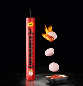 新鲜的生鲜火腿肠食品包装设计