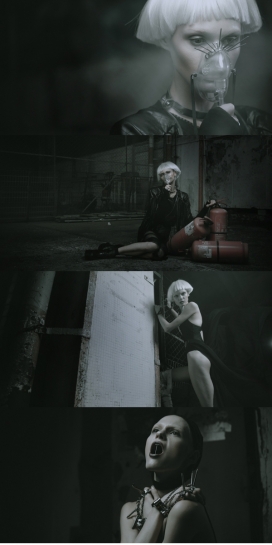 充满了痛苦的愿望