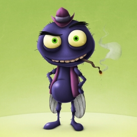 Bin Brother-澳大利亚杀虫剂公司创建的昆虫卡通形象