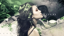 享受春天的气息