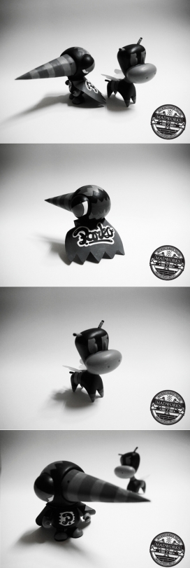 木质啄木鸟玩具