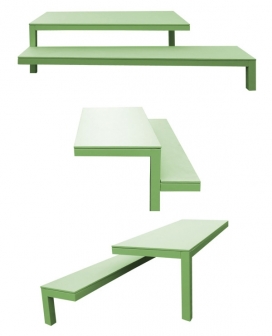 抵抗地心引力的三条腿餐桌