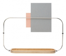 透明双金属框架，它在空气中就像一个浮动帧