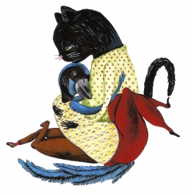 手绘动物图书插画