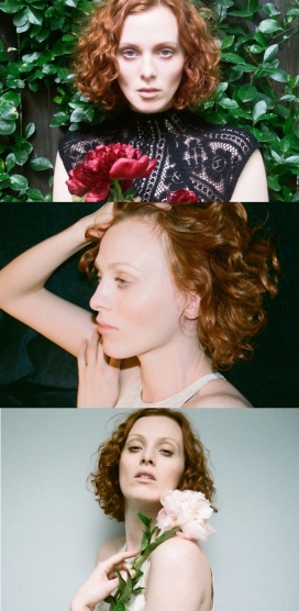 前线情人-卡伦埃尔森-超女性化浪漫的花边礼服