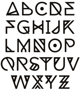 Dia Font字体设计