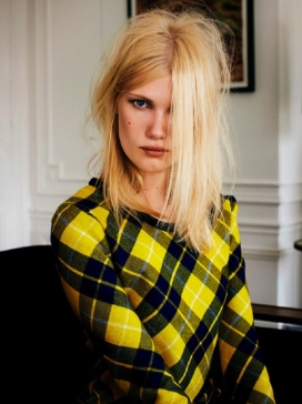 尤利娅-ELLE荷兰2013年8月