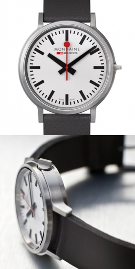 Dezeen手表商店-瑞士铁路时钟
