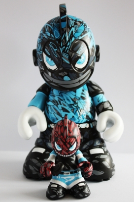 坏小子-吉祥物玩具设计，由一位私人收藏家委托制作