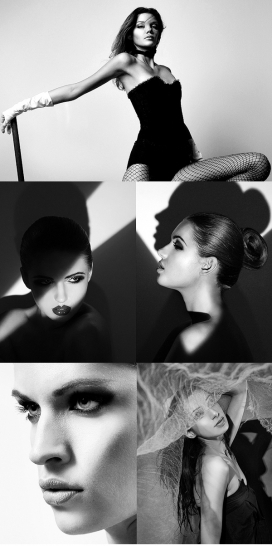 NOIR黑白艺术人像