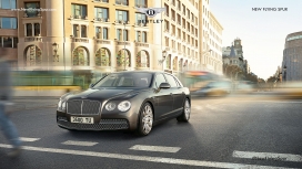 新宾利飞驰顶级奢华轿车壁纸