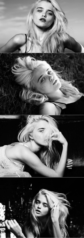 歌手的天空-英国GQ黑白美女人